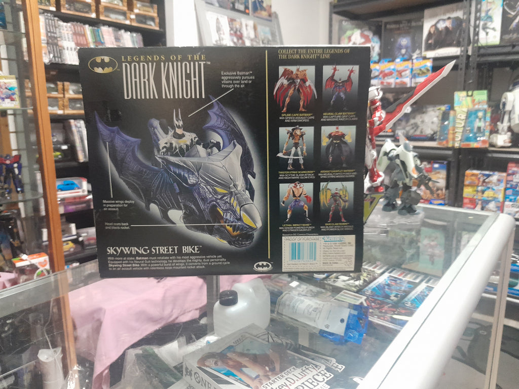 Batman Legends of the Dark Knight Skywing Street Bike Ex Figura 1996 Kenner