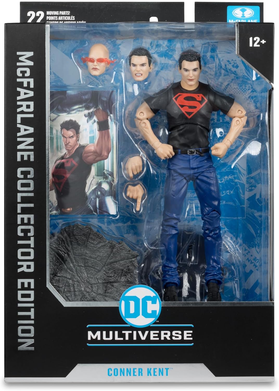 McFarlane Toys - DC Multiverse Conner Kent (Teen Titans) Figura McFarlane de 7 pulgadas Edición Coleccionista #15