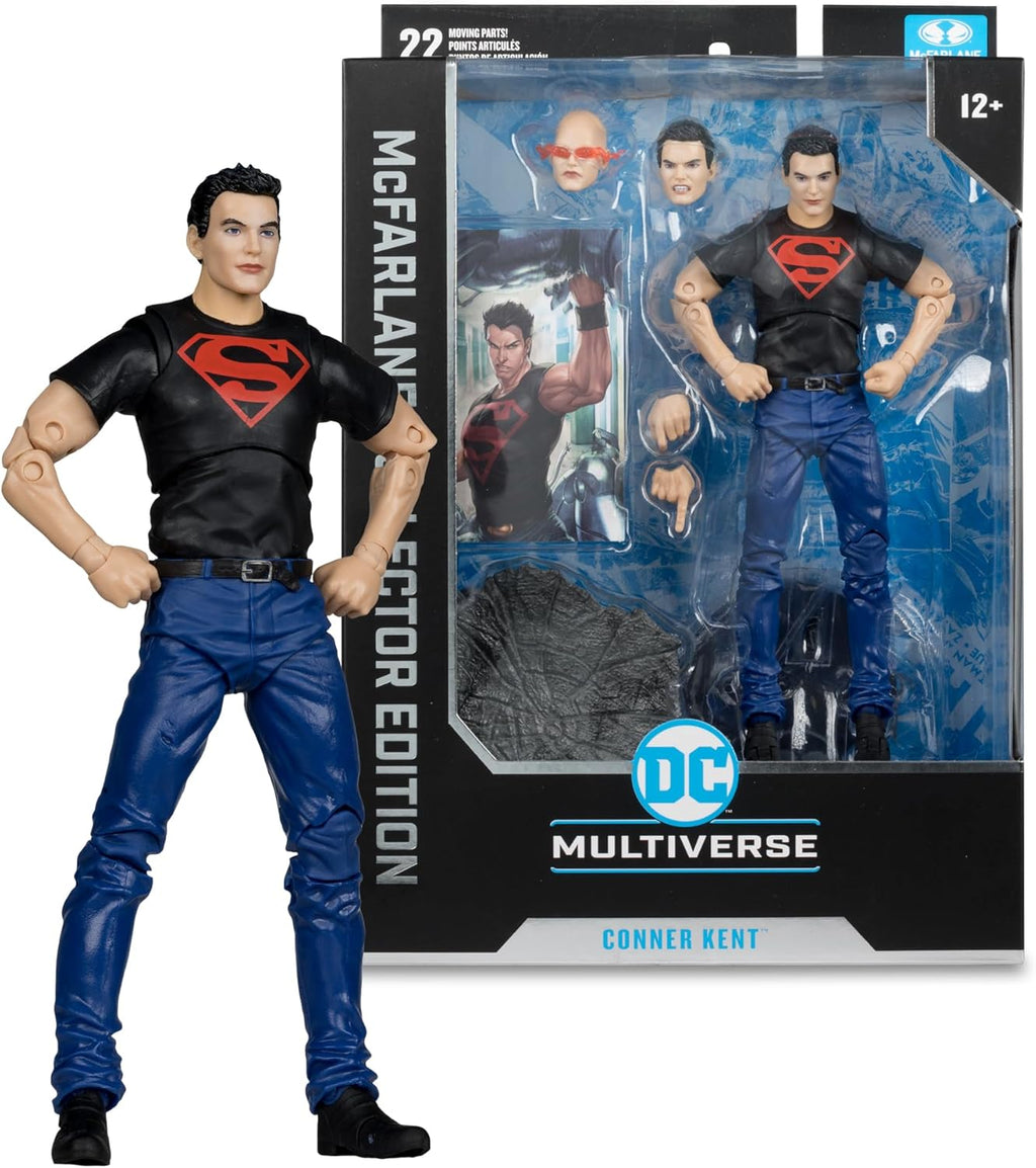 McFarlane Toys - DC Multiverse Conner Kent (Teen Titans) Figura McFarlane de 7 pulgadas Edición Coleccionista #15