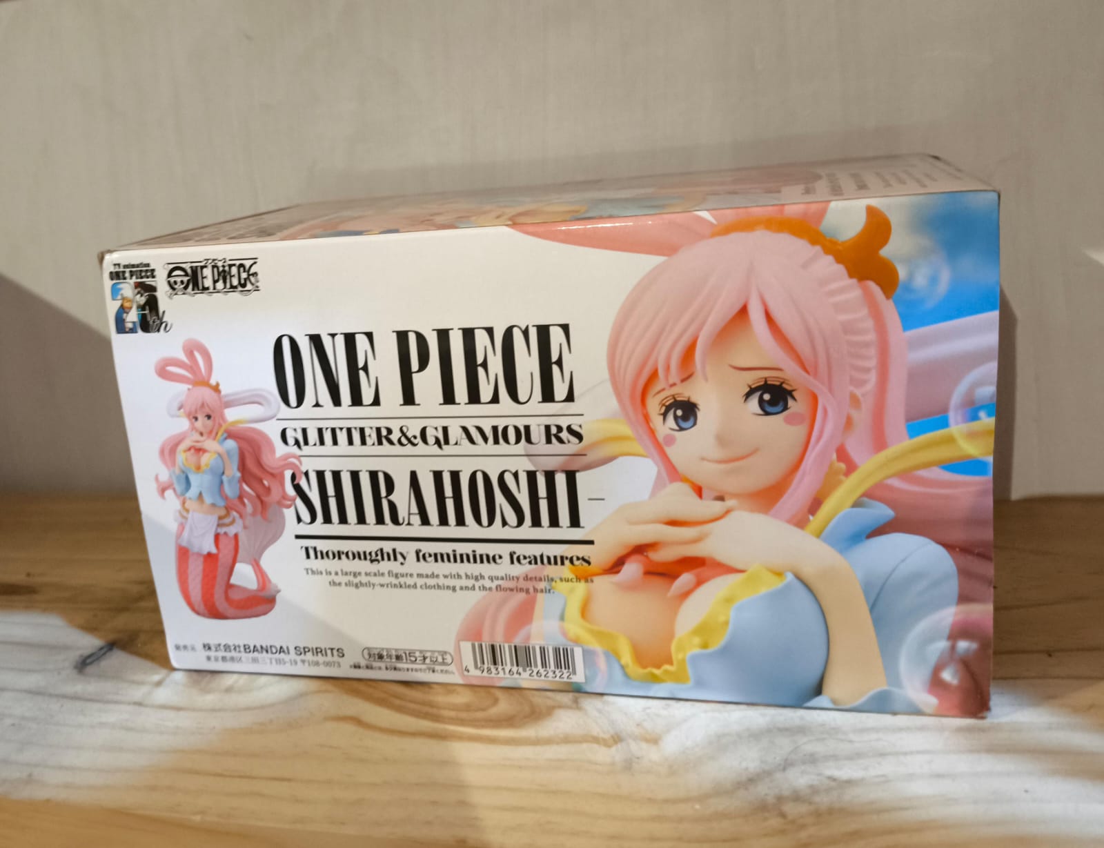 Figura Shirahoshi One Piece - La Princesa Sirena - Glitter & Glamours Banpresto