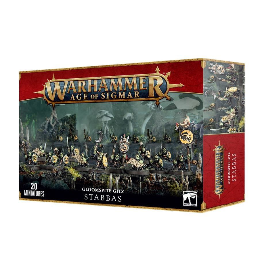 Warhammer Age of Sigmar: Gloomspite Gitz - Moonclan Stabbas / Shootas