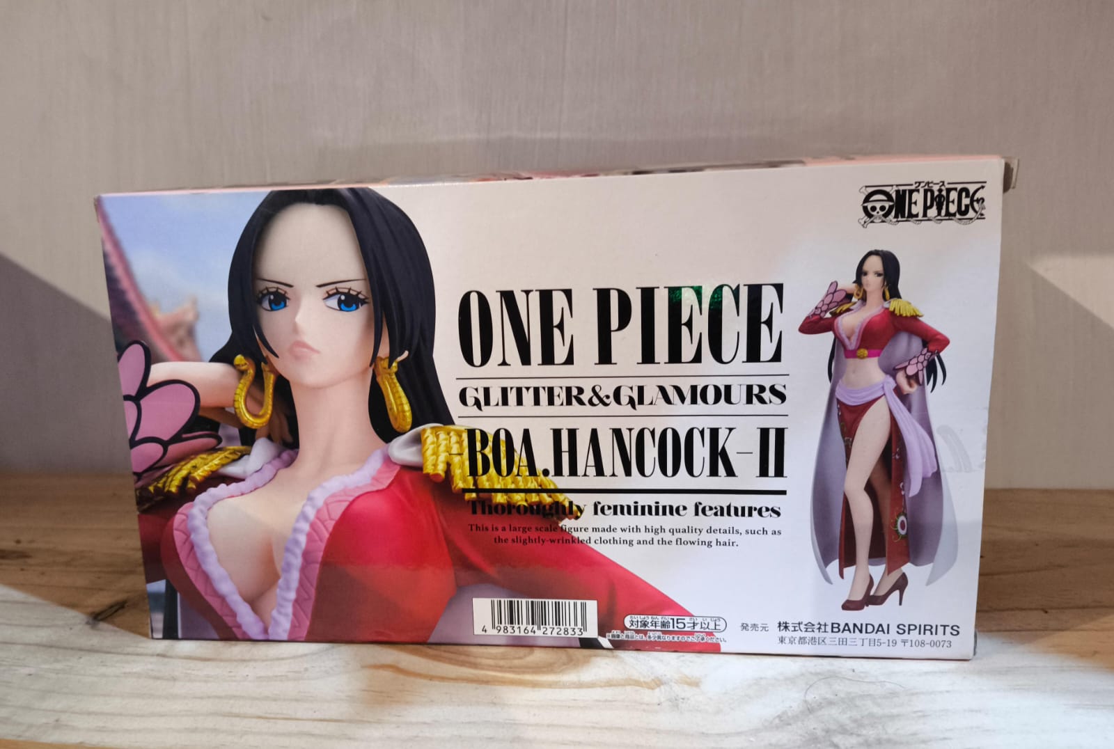 Figura Boa Hancock - La Emperatriz Pirata - One Piece Glitter & Glamours Ver. II