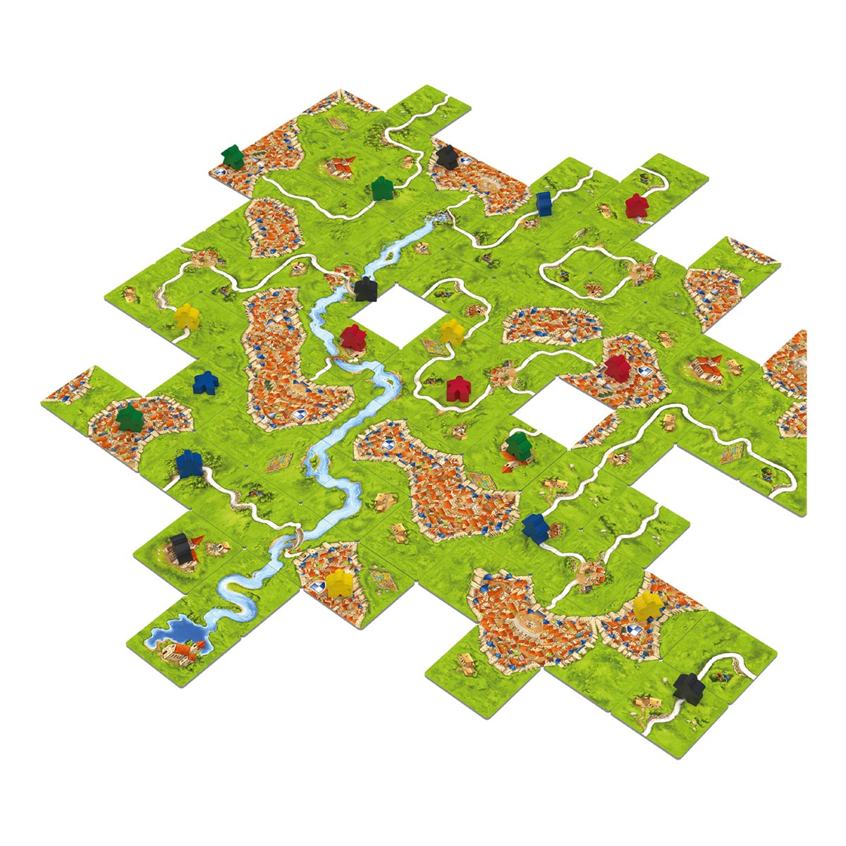 Caja de Carcassonne de Devir