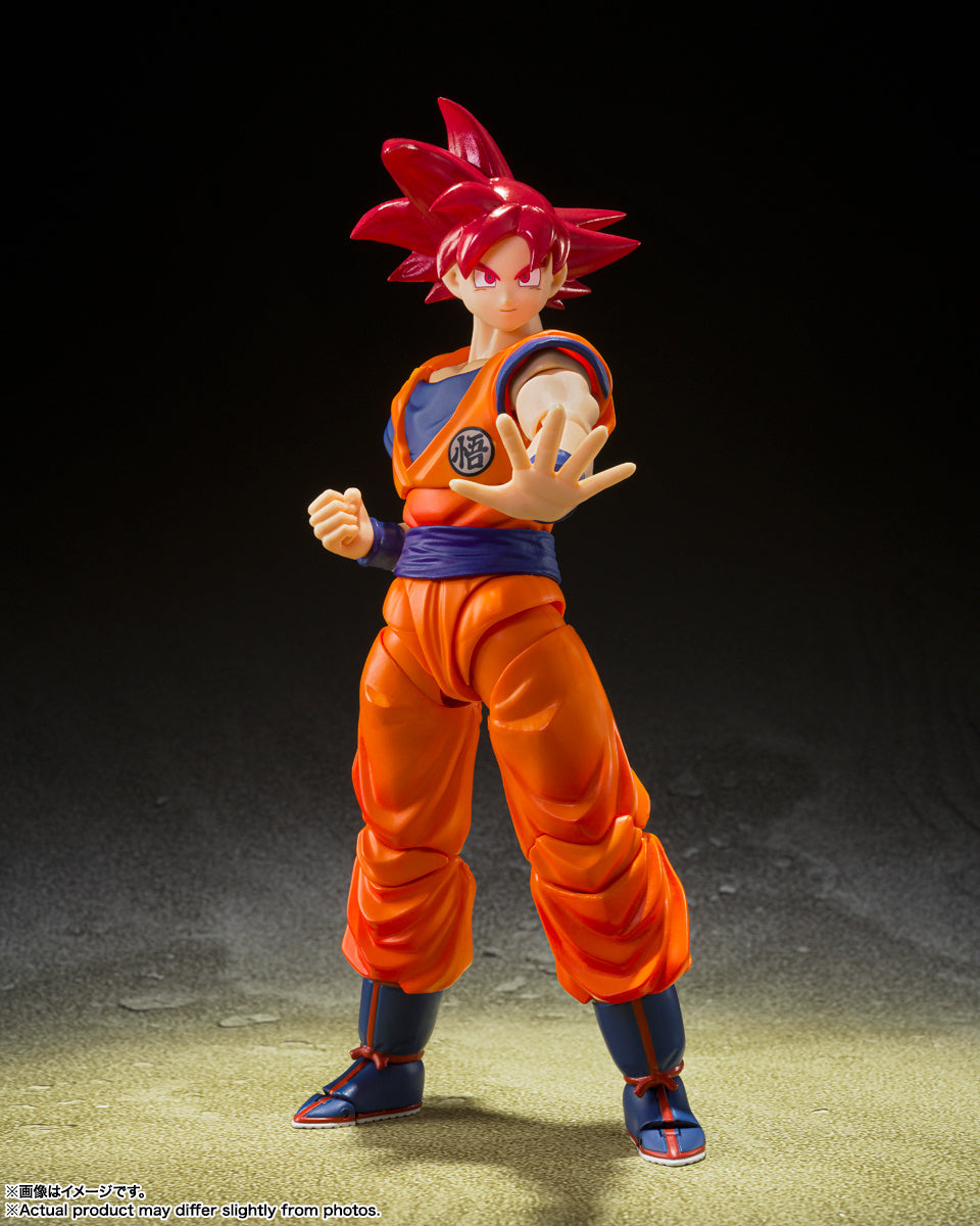 S.H.Figuarts Super Saiyan God Son Goku