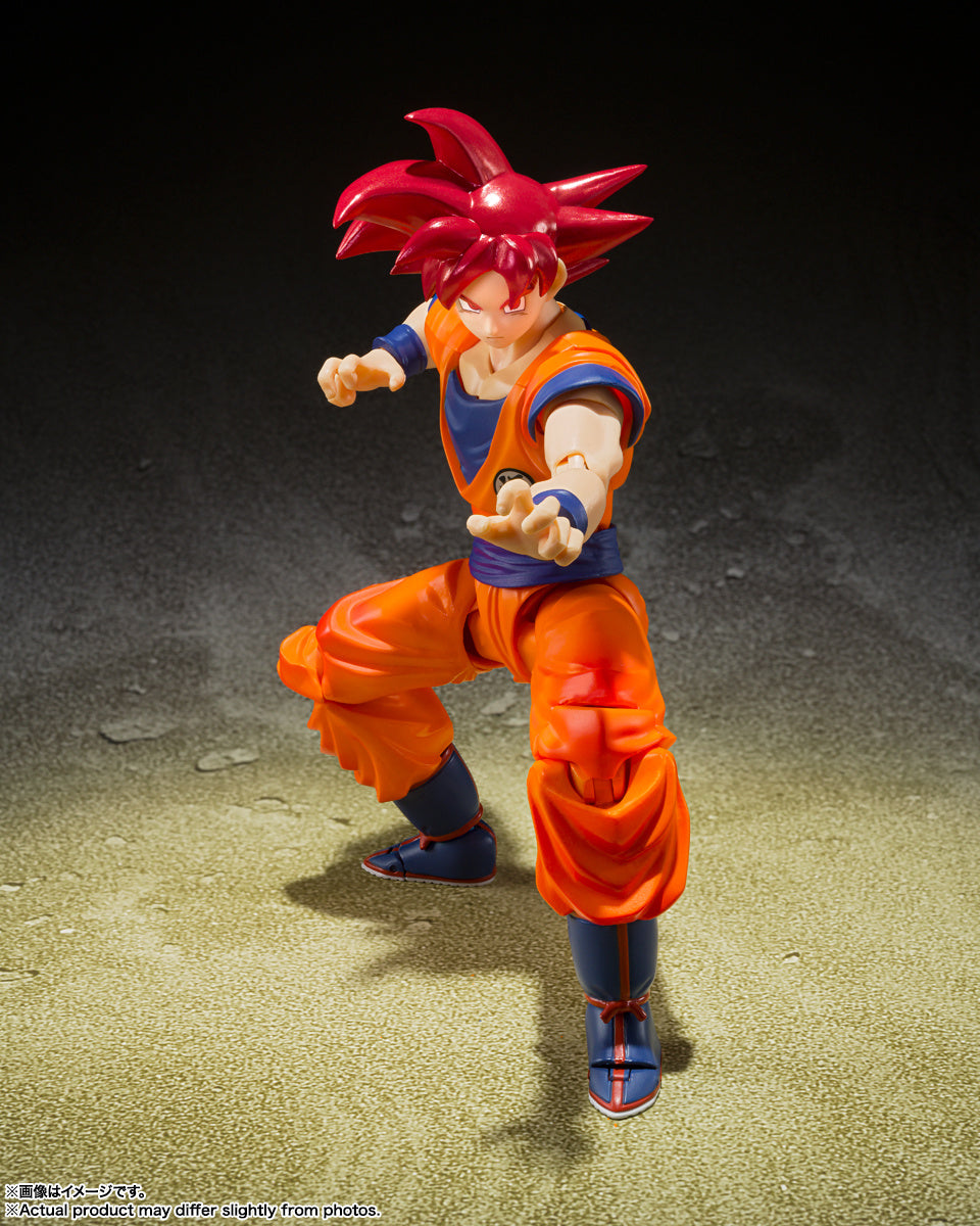 S.H.Figuarts Super Saiyan God Son Goku