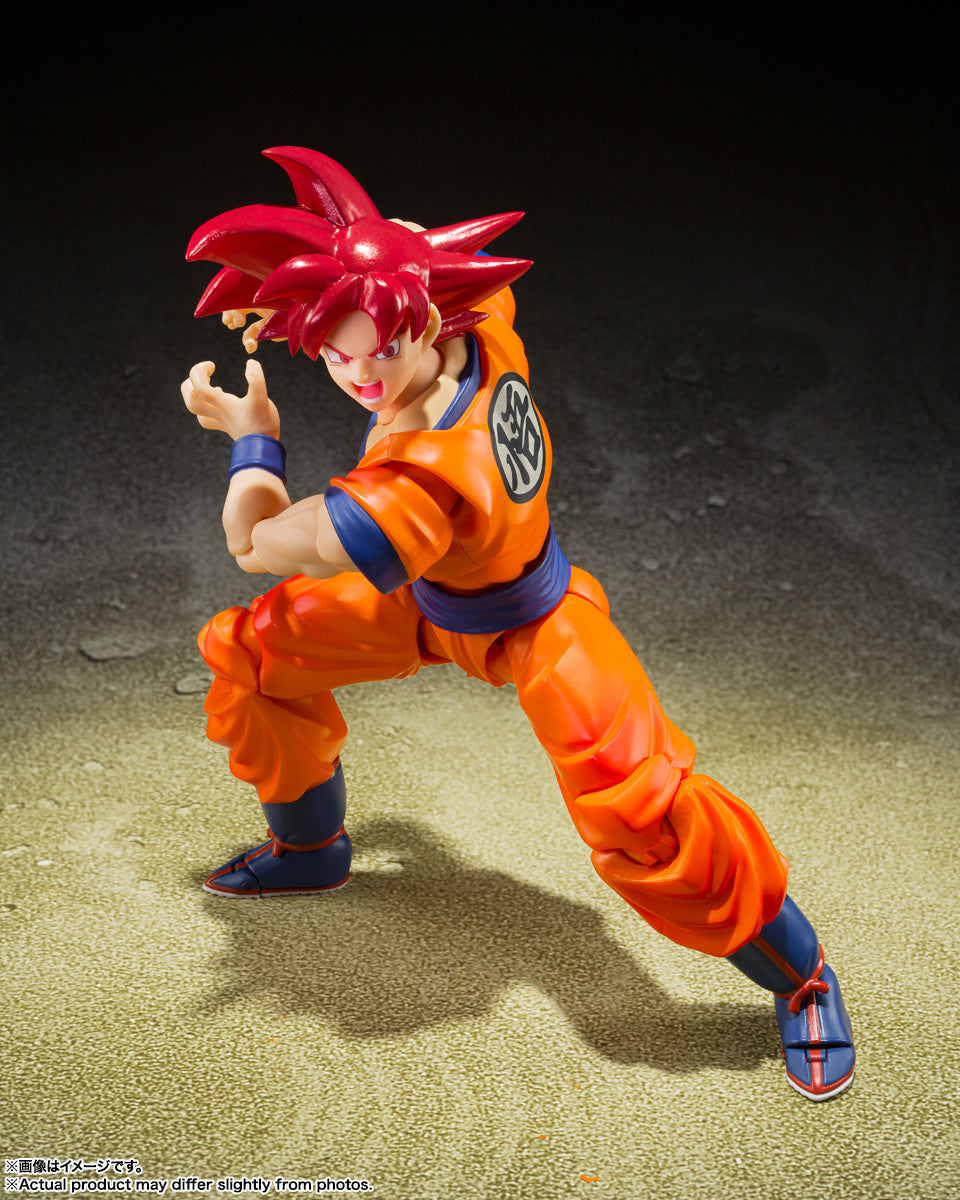 S.H.Figuarts Super Saiyan God Son Goku