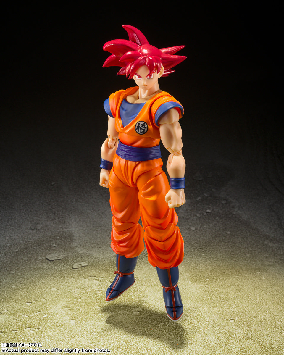 S.H.Figuarts Super Saiyan God Son Goku