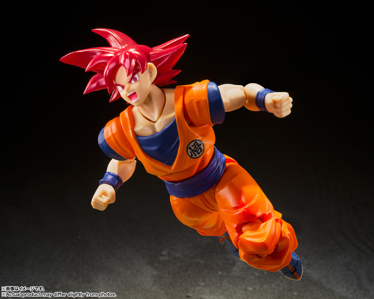 S.H.Figuarts Super Saiyan God Son Goku