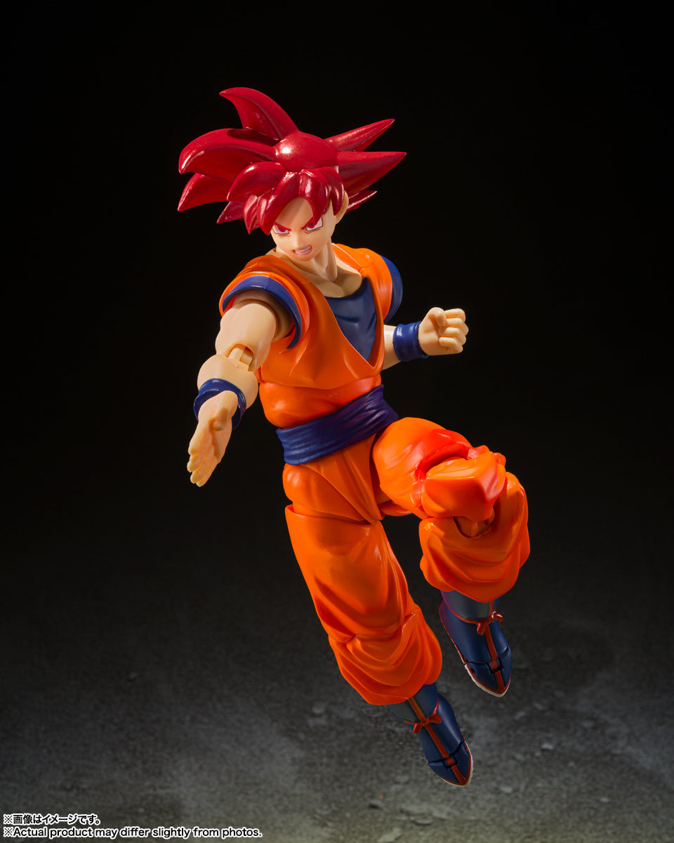 S.H.Figuarts Super Saiyan God Son Goku