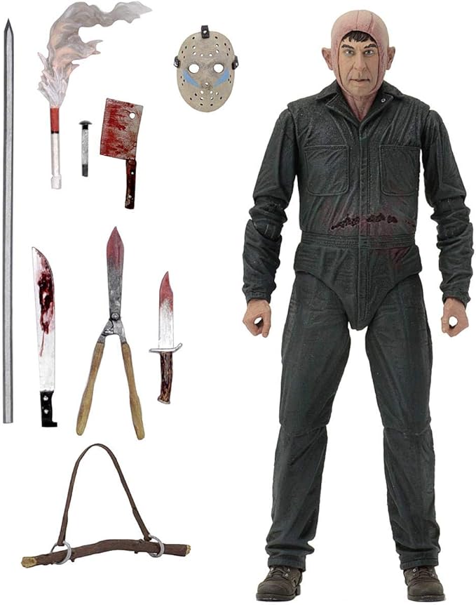 NECA Friday The 13th Part 5: Ultimate Roy Burns - Figura de acción de 7 pulgadas