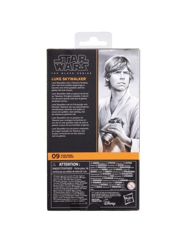 Star Wars The Black Series – Luke Skywalker (A New Hope) 15 cm – Figura Premium Nueva y Sellada