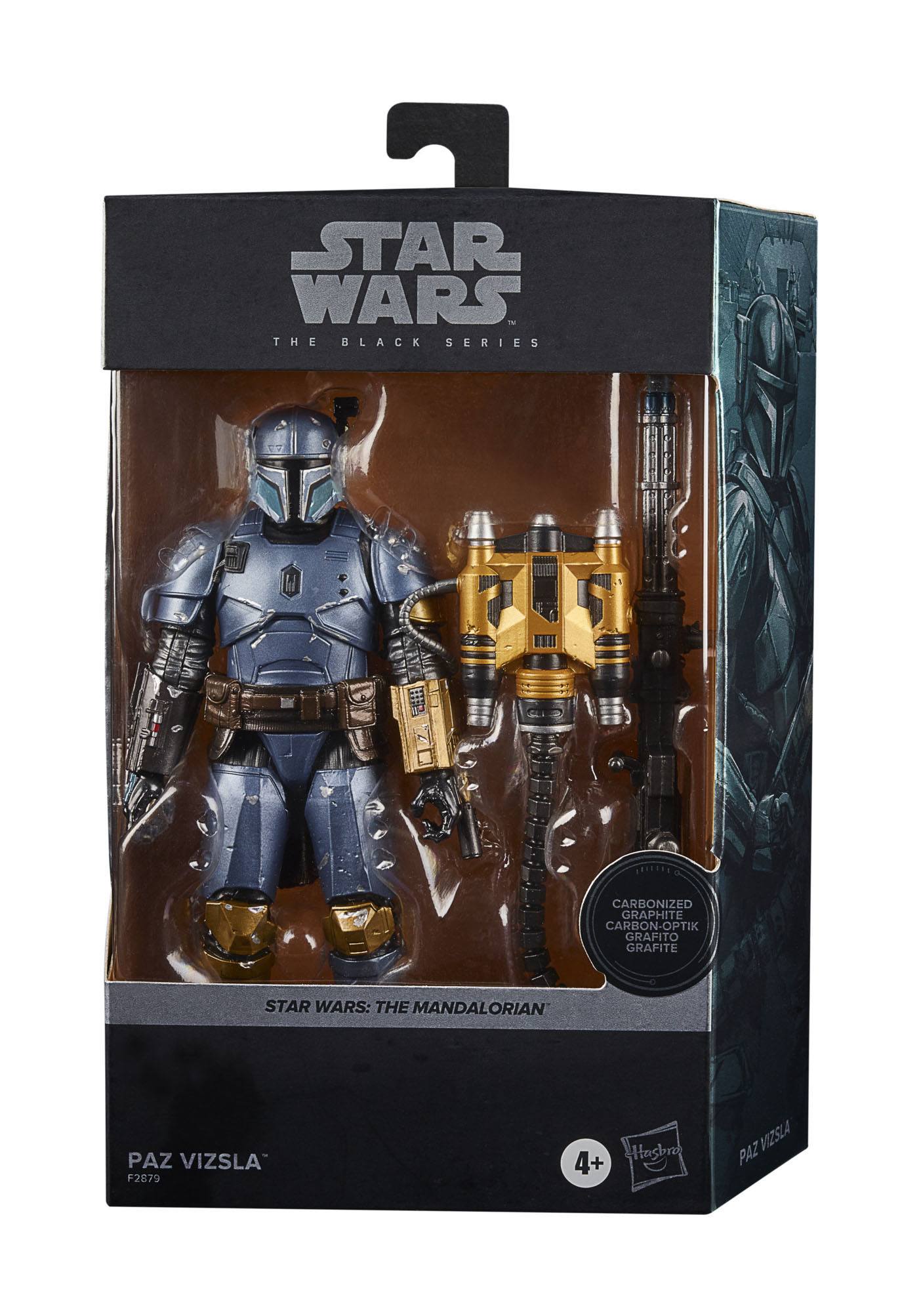 Star Wars The Black Series – Paz Vizsla Carbonized 15 cm – Figura Premium Nueva y Sellada