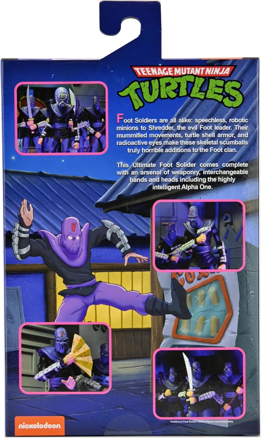 NECA Ultimate Foot Soldier (Versión Caricatura)