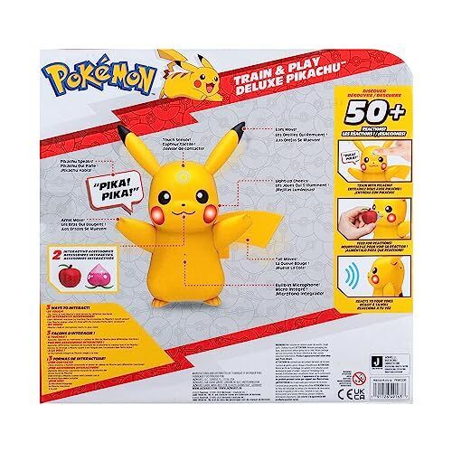 Figura Pokemon Pikachu Train and Play Jazwares