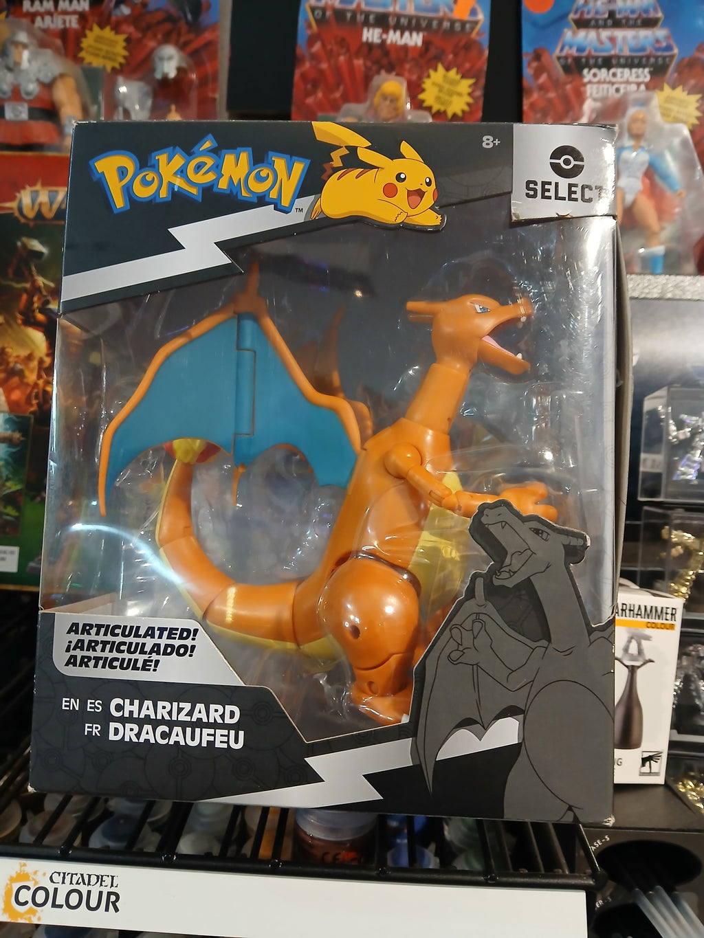 Charizard – Figura Pokémon Select Jazwares Serie 1