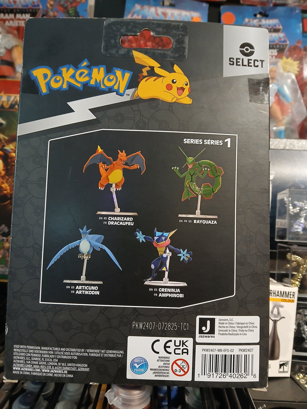Charizard – Figura Pokémon Select Jazwares Serie 1