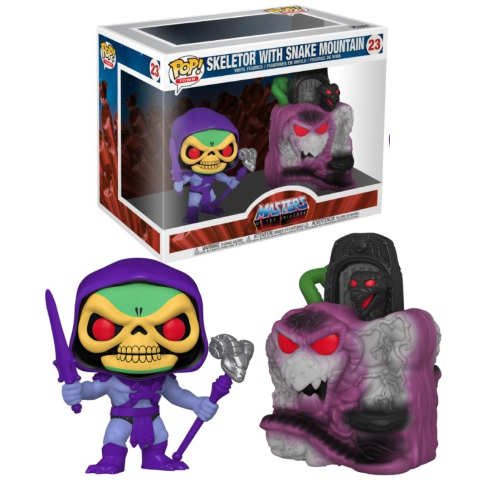 Funko Pop Town Masters Of The Universe Skeletor With Snake Mountain N°23