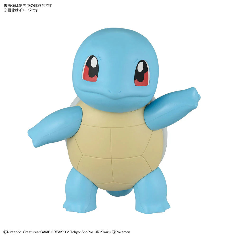 BANDAI POKEMON PLAMO COLLECTION QUICK!! NO.17 SQUIRTLE