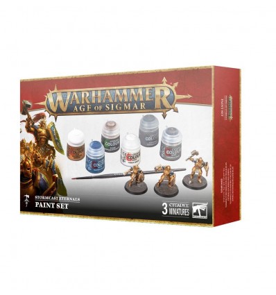 Set de Pinturas y Stormcast Eternals (Warhammer Age of Sigmar)