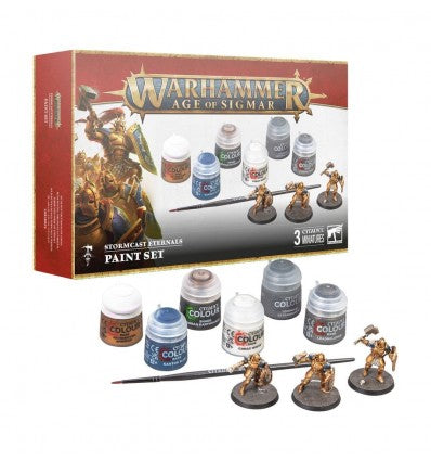 Set de Pinturas y Stormcast Eternals (Warhammer Age of Sigmar)