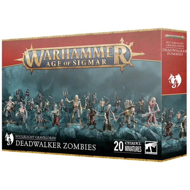 Warhammer Age of Sigmar: Soulblight Gravelords - Deadwalker Zombies (Zombis Deadwalker)